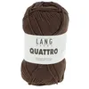 Image de Fil à tricoter 100% coton QUATTRO - Lang Yarns(...) - 168 Marron