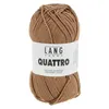 Image de Fil à tricoter 100% coton QUATTRO - Lang Yarns(...) - 115 Marron