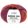 Image de Pelote à tricoter MERINO 200 BEBE COLOR - Lang Yarns - Laine mérinos extrafine multicolore pour layette(...) - 554 Multicolore