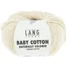 Image de Pelote à tricoter BABY COTTON NATURALLY COLORED   Lang Yarns(...) - 01 Ecru