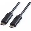 Image de Roline Câble de chargement USB (0.30 m, USB 2.0), Câble USB