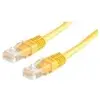 Image de Secomp ROLINE Câble de raccordement UTP, RJ45-RJ45 (U/UTP, UTP, CAT5e, 0.50 m), Câble réseau