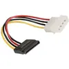 Image de Roline Adaptateur d'alimentation Molex xCab SATA 4 broches (10 cm, 4 broches Molex, S-ATA 15 broches), Câble interne (PC)