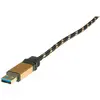 Image de Roline USB A   USB C (0.50 m, USB 3.2 Gen 1, 4.50 W), Câble USB