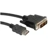 Image de Roline DVI   HDMI (Typ A) (2 m), Câble vidéo, Noir
