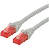 Image de Secomp ROLINE Câble patch UTP, RJ45-RJ45 gris, niveau composant, LSOH (U/UTP, CAT6, 2 m), Câble réseau