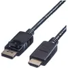 Image de Value DisplayPort   HDMI (Typ A) (1.50 m), Câble vidéo, Noir