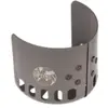 Image de Pare vent alu anodisé pour réchauds CRUX et CRUX LITE Optimus (clipsable sur les cartouches)