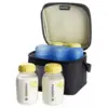 Image de Medela Cooler Bag Sac Réfrigérant + Biberons 4 x 150 ml
