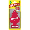 Image de Lot De 3 Désodorisants Voiture Arbre Magique Fraise