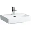 Image de Laufen, Lavabo, Lave-mains PRO S 450x340mm m ÜL 1 HL-exécution blanc LCC (340 mm, 450 mm)