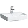 Image de Laufen, Lavabo, Rehausse PRO S 450x340mm avec joint 1 HL blanc LCC (340 mm, 450 mm)