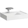 Image de Laufen, Lavabo, Lavabo KARTELL 600x460mm vasque droite o rentr. 1 HL-fait blanc LCC (460 mm, 600 mm)