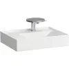 Image de Laufen, Lavabo, Lavabo KARTELL 600x460mm vasque à gauche ou vasque à l'italienne 1 HL-finition blanc LCC (460 mm, 600 mm)