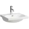 Image de Laufen, Lavabo, Vasque à poser LUA 50x46cm m ÜL sans trou pour robinetterie blanc LCC (460 mm, 500 mm)