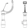 Image de Bonde avec bouchon-chaînette D70 pour évier kitchenette - FRANKE - 778898