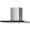 Image de Hotte Décorative Murale Faber Tspg 900 Inox/verre Noir 5649940