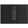 Image de Table de cuisson aspirante induction 83 cm 4 feux 7400w noir Faber 5371796