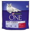 Image de 1,5kg Adulte boeuf, céréales complètes PURINA ONE - Croquettes pour chat