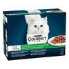 Image de 12x85g Gourmet Perle Les filettines avec des légumes - Pâtée pour chat