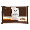 Image de 4x85g Gourmet A La Carte recettes gourmandes du chef - pâtée pour chat