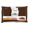 Image de 4x85g Gourmet A La Carte recettes raffinées du chef - pâtée pour chat