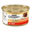 Image de 12x85g boeuf Recettes raffinées Gold Gourmet - Nourriture pour Chat