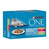 Image de 8x85g chat stérilisé poulet, boeuf, saumon, dinde Purina One - Pâtée pour chat