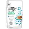 Image de 32x40g Mégapack Gourmet Soup thon, crevettes - Pâtée pour chat