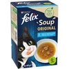 Image de 6x48g Felix Soup sélection de poissons - Pâtée pour chat