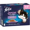 Image de 12x85g Felix "Aussi bon que beau" Junior sélection mixte - Pâtée pour chat