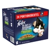 Image de 24x85g Felix Tendres Effilés en gelée sélection aux légumes - Pâtée pour chat