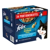 Image de 24x85g Felix Sensations gelée sélection au poisson - Pâtée pour chat