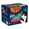 Image de 24x85g Felix Sensations Extra sélection de la campagne - Pâtée pour chat
