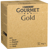 Image de 96x85g Jumbopack Gourmet Gold Les Mousselines: boeuf lapin agneau veau