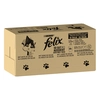 Image de 120x85g Jumbopack Felix Tendres Effilés boeuf, poulet, canard, agneau - Pâtée pour chat