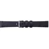 Image de Strap Studio Essex Leather Band - Bracelet de montre pour montre intelligente - noir - pour Samsung Gear Sport SM-R600; Galaxy Watch (42 mm)