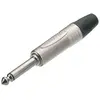 Image de Neutrik NP2X, fiche jack mono 6,3 mm, Connecteur audio, Argent