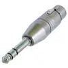 Image de Neutrik NA3FP - Adaptateur audio - XLR3 femelle pour jack stéréo mâle