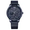 Image de Montre - Tommy Hilfiger - 1791421 - Acier inoxydable - Bleu - Sport luxe