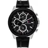 Image de Tommy Hilfiger, Montre, Clark, Noir, (Horloge analogique, 46 mm)