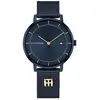 Image de Tommy Hilfiger, Montre, - Tea 1782740, Bleu, Blanc, Marron, Argent, (Horloge analogique, 40 mm)