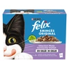 Image de Felix Émincés Original en gelée 12 x 85 g pour chat - sélection mixte