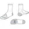 Image de X-socks Chaussettes Bike Expert Crew EU 35-38