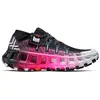Image de X-Bionic, Unisexe, Chaussures de course à pied, Terraskin X00/C (44), Noir, Blanc, Pink