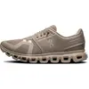 Image de On Cloud 6 Chaussures Décontractées Lifestyle Confortables et Douces avec Soutien Femme Chaussures Décontractées Marron 3WF10062566 37
