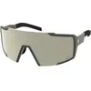 Image de Scott Sports, Unisexe, Lunettes de sport, Sunglasses Shield S2 (Kaki Green, Blanc), Vert, Blanc, Gris