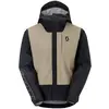 Image de Scott Sports, Hommes, Veste de cyclisme, Veste de pluie imperméable Vertic 2,5 couches (M), Noir, Beige, M
