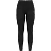 Image de Odlo, Femmes, Pantalon de ski de fond, Corsaire ZEROWEIGHT PRINT REFLECTIVE (M), Noir