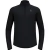Image de Odlo, Hommes, T-shirt fonctionnel, Zeroweight Warm 2.0 (L), Noir, L